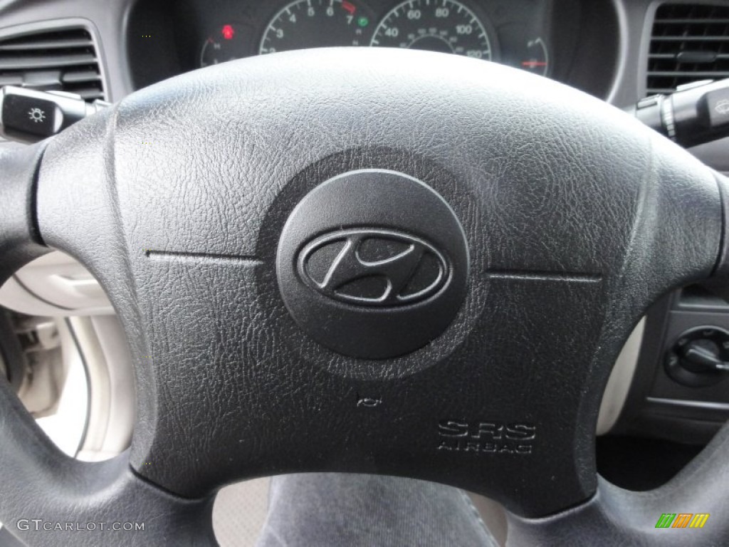 2001 Elantra GLS - Champagne / Beige photo #46