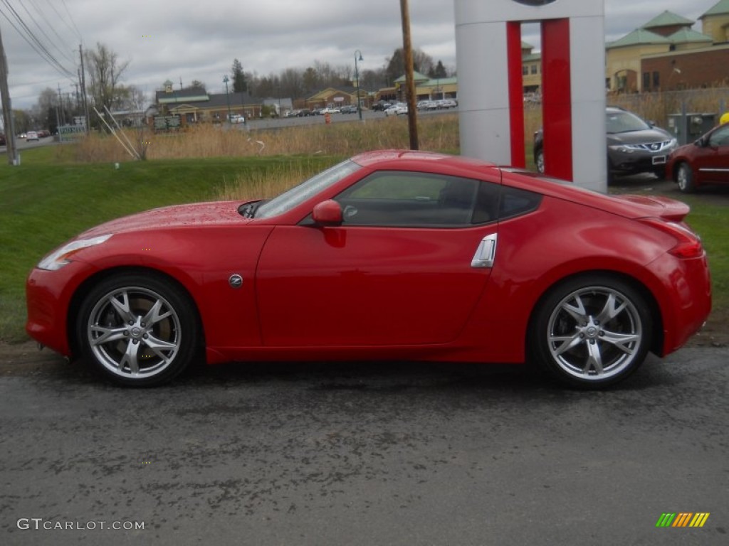 2011 370Z Coupe - Solid Red / Black photo #13