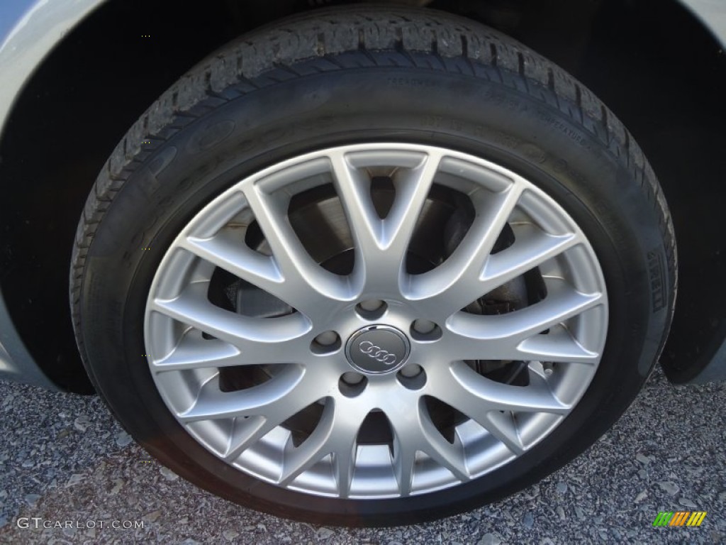 2008 A4 2.0T quattro Sedan - Quartz Grey Metallic / Light Gray photo #31
