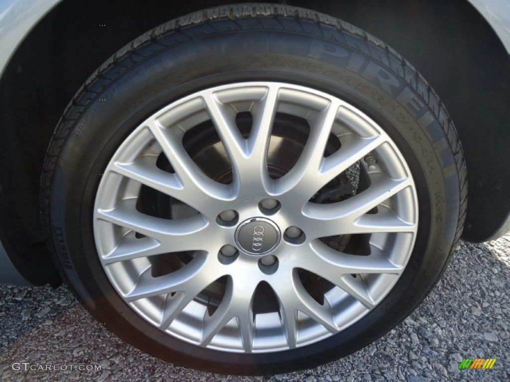 2008 A4 2.0T quattro Sedan - Quartz Grey Metallic / Light Gray photo #34