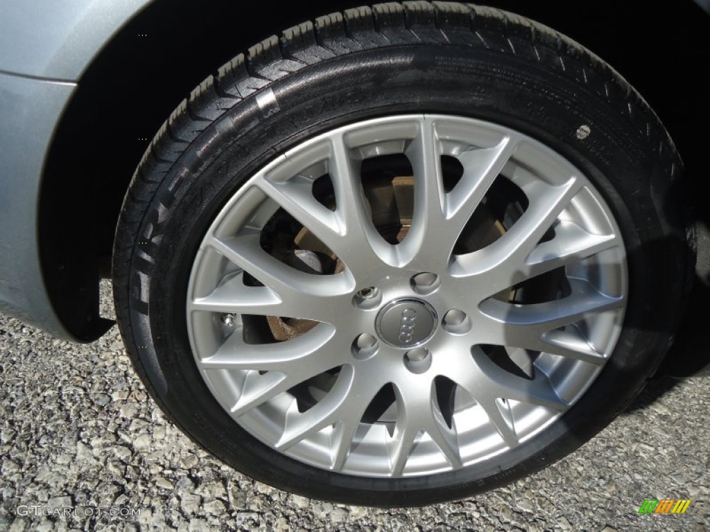 2008 A4 2.0T quattro Sedan - Quartz Grey Metallic / Light Gray photo #37