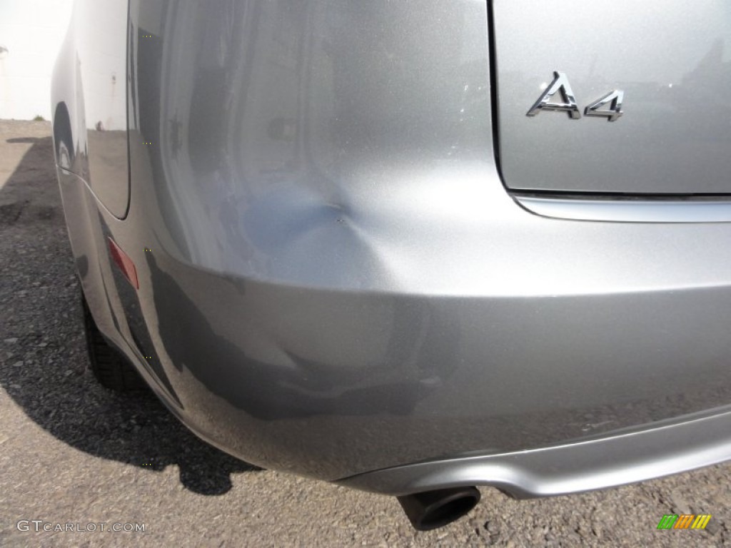 2008 A4 2.0T quattro Sedan - Quartz Grey Metallic / Light Gray photo #50