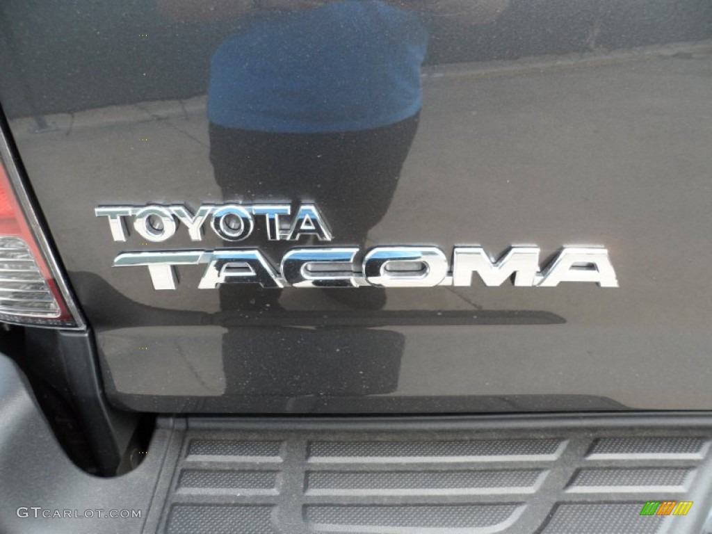 2012 Tacoma SR5 Prerunner Double Cab - Magnetic Gray Mica / Graphite photo #15