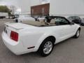2007 Performance White Ford Mustang V6 Deluxe Convertible  photo #9