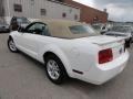 2007 Performance White Ford Mustang V6 Deluxe Convertible  photo #47