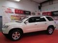 2009 Summit White GMC Acadia SLT AWD  photo #4