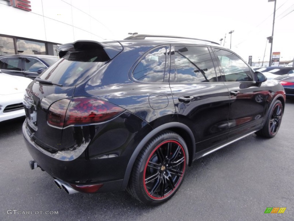 Black 2012 Porsche Cayenne Turbo Exterior Photo #63766614