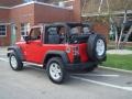 Flame Red - Wrangler X 4x4 Photo No. 14