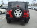 2009 Flame Red Jeep Wrangler X 4x4  photo #22