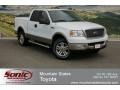 Oxford White 2005 Ford F150 Lariat SuperCab 4x4