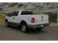 Oxford White - F150 Lariat SuperCab 4x4 Photo No. 2