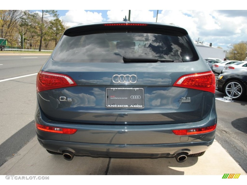 2009 Q5 3.2 Premium quattro - Meteor Gray Pearl Effect / Light Gray photo #5