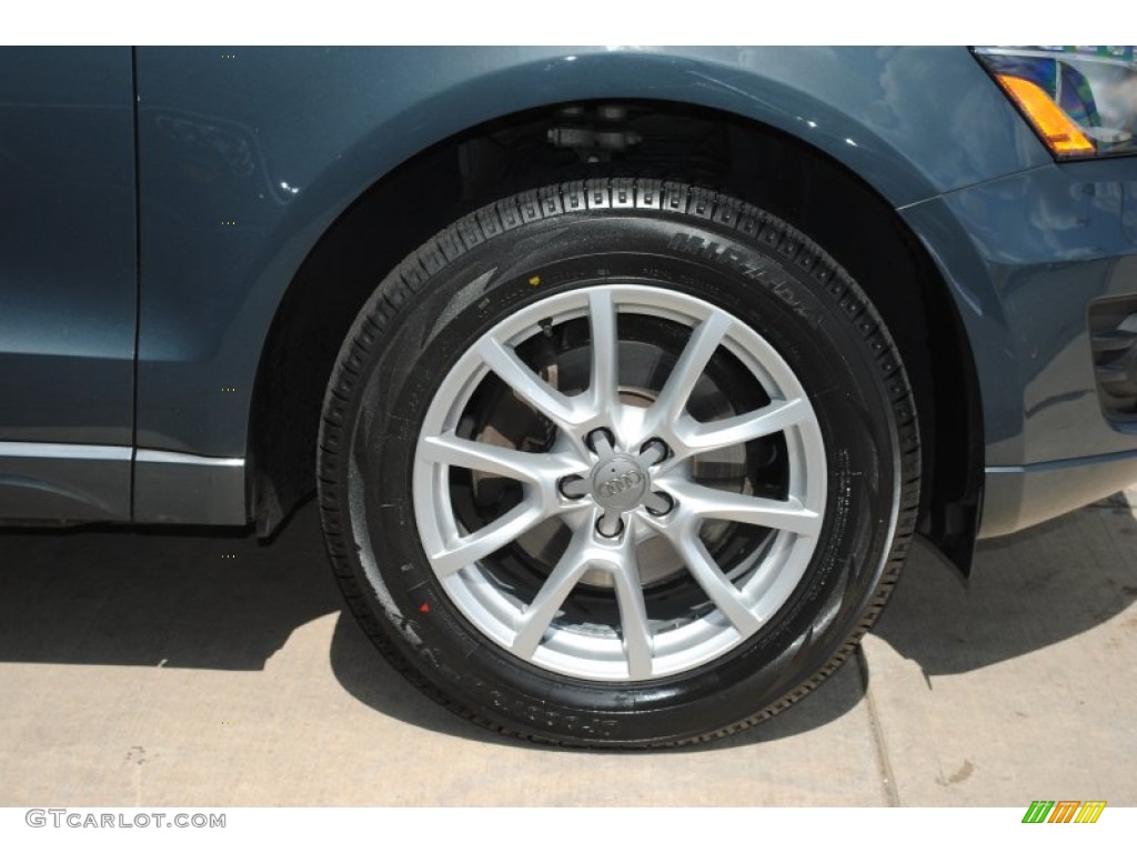 2009 Q5 3.2 Premium quattro - Meteor Gray Pearl Effect / Light Gray photo #8