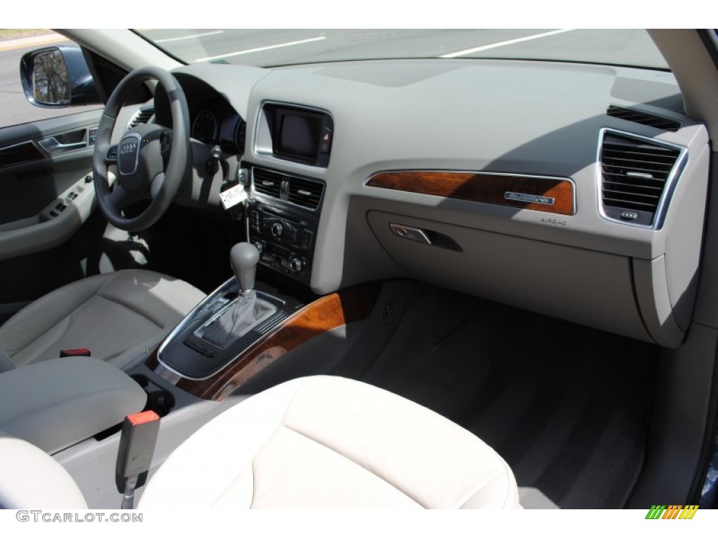 2009 Q5 3.2 Premium quattro - Meteor Gray Pearl Effect / Light Gray photo #9