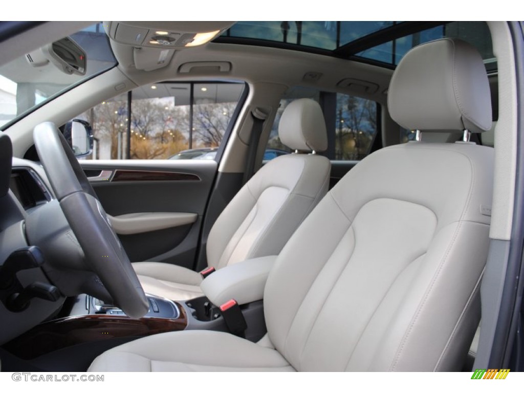 2009 Q5 3.2 Premium quattro - Meteor Gray Pearl Effect / Light Gray photo #12