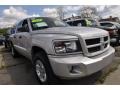 2011 Bright Silver Metallic Dodge Dakota Big Horn Crew Cab 4x4  photo #4