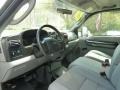 Medium Flint 2007 Ford F250 Super Duty XL Regular Cab 4x4 Interior Color