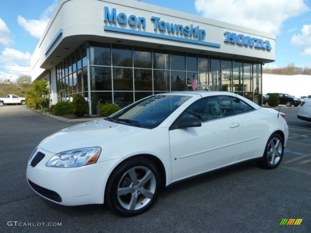 2006 G6 GT Convertible - Ivory White / Light Taupe photo #1