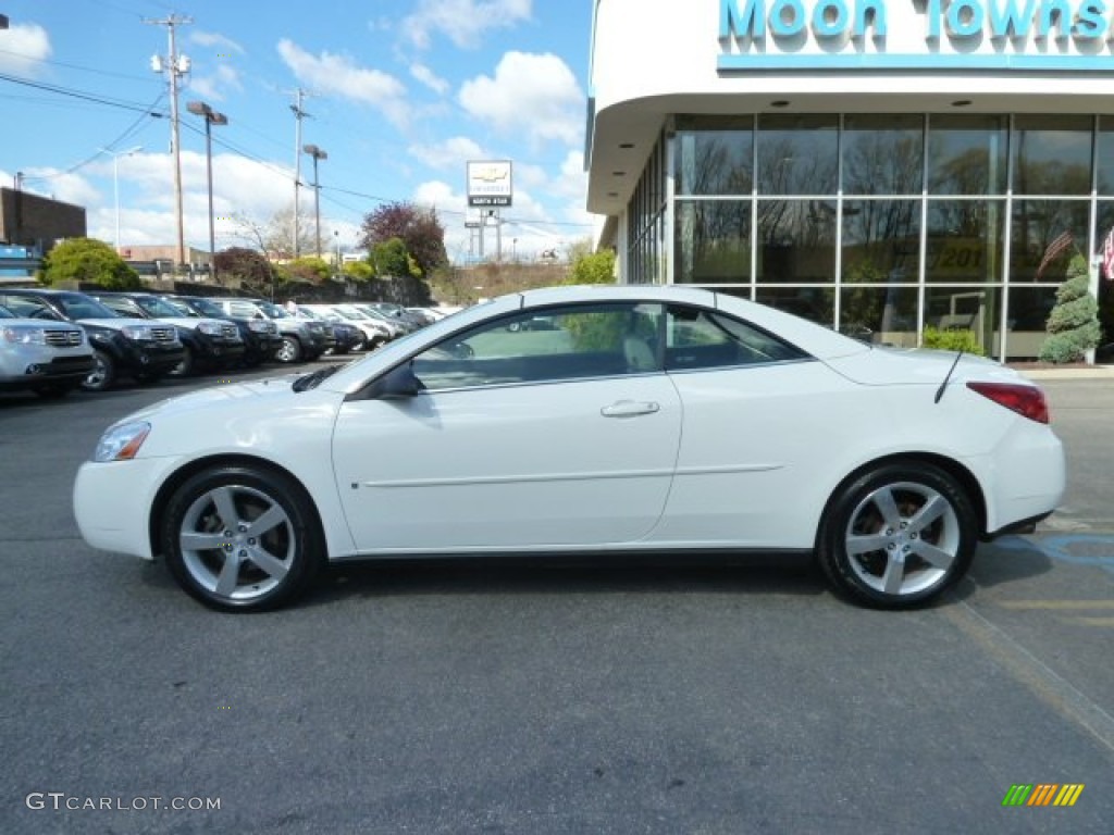 2006 G6 GT Convertible - Ivory White / Light Taupe photo #2
