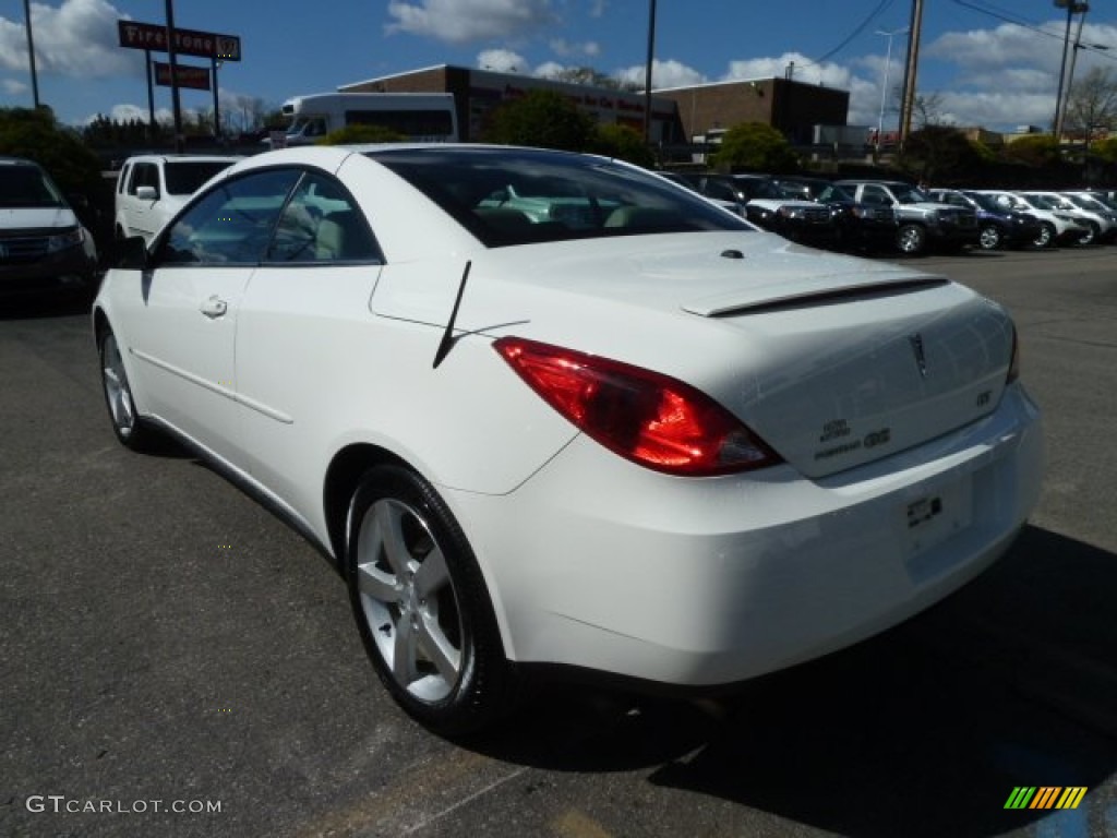 2006 G6 GT Convertible - Ivory White / Light Taupe photo #3