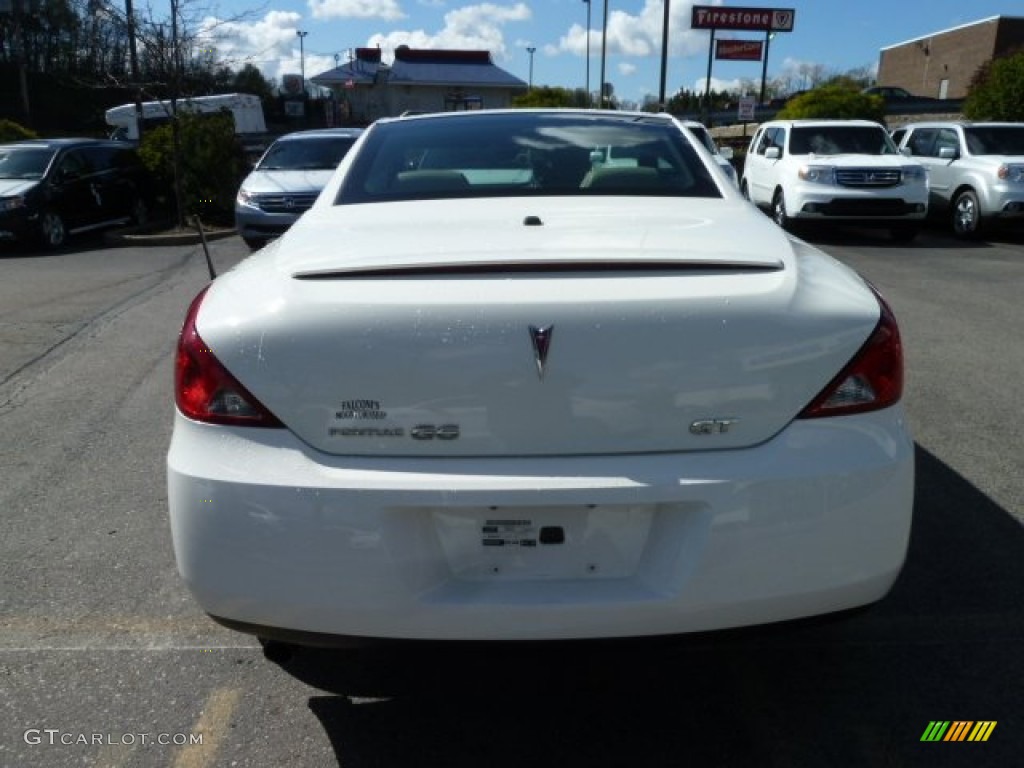 2006 G6 GT Convertible - Ivory White / Light Taupe photo #4
