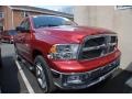 2009 Inferno Red Crystal Pearl Dodge Ram 1500 Big Horn Edition Crew Cab 4x4  photo #5
