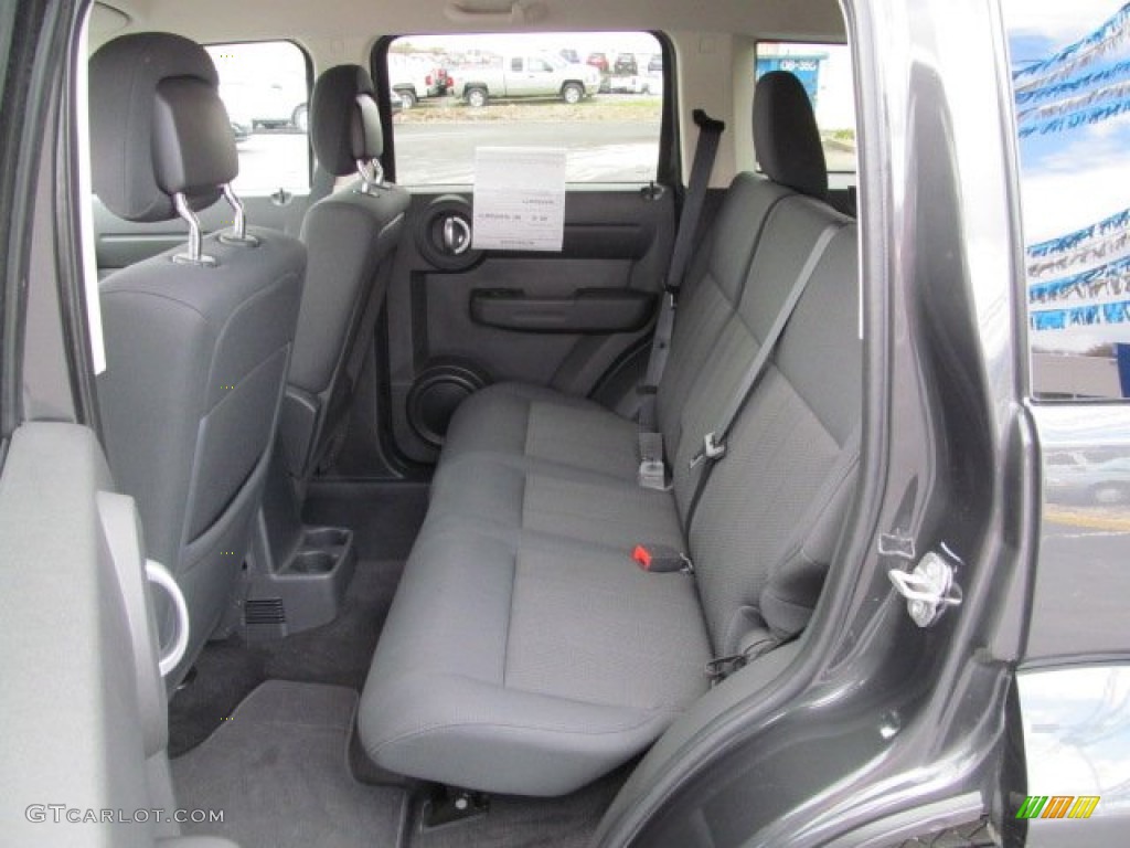 2011 Dodge Nitro Heat 4x4 Rear Seat Photo #63771840
