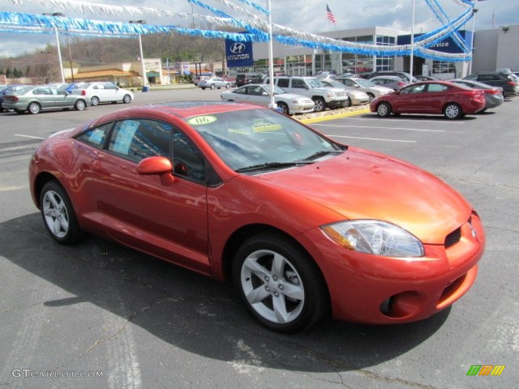 Sunset Orange Pearlescent Mitsubishi Eclipse