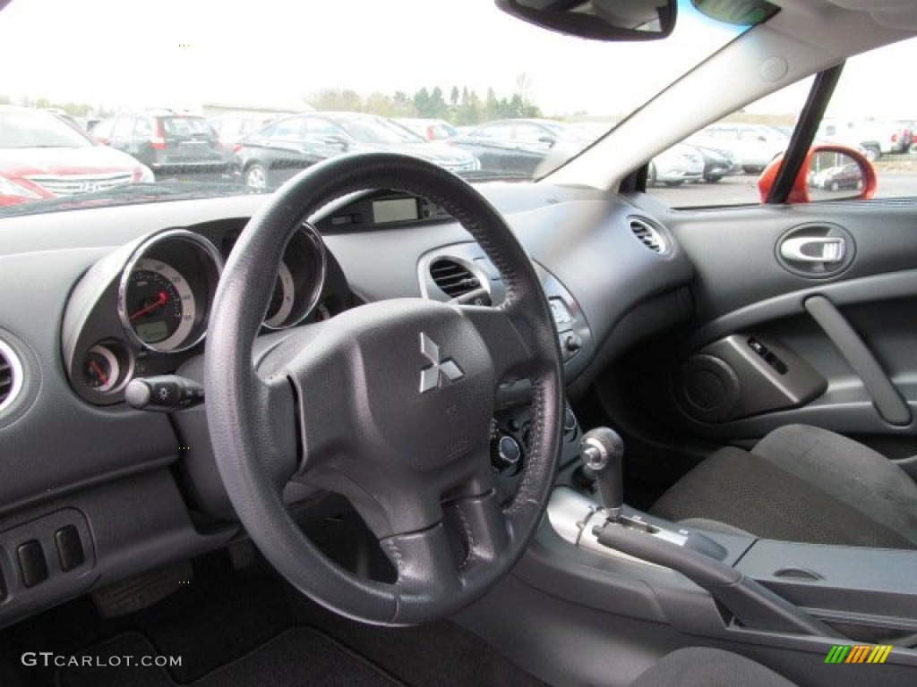 2006 Eclipse GS Coupe - Sunset Orange Pearlescent / Dark Charcoal photo #16