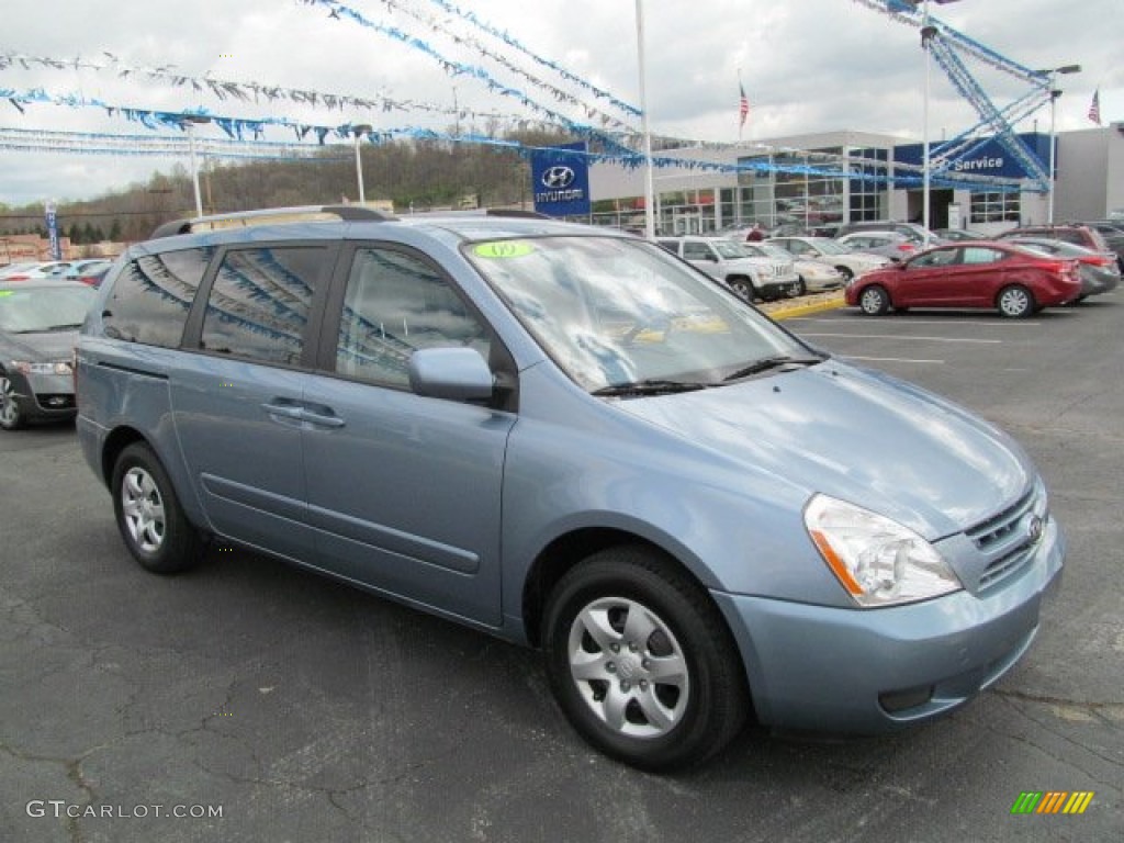 Glacier Blue Kia Sedona