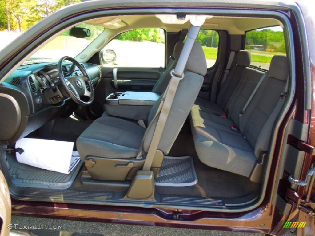 2008 Silverado 1500 LT Extended Cab 4x4 - Dark Cherry Metallic / Ebony photo #15