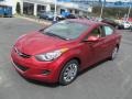 2012 Red Allure Hyundai Elantra GLS  photo #3