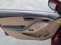 2012 Red Allure Hyundai Elantra GLS  photo #7