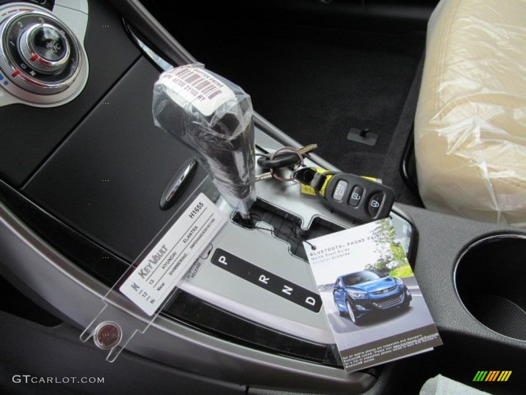 2013 Hyundai Elantra GLS 6 Speed Shiftronic Automatic Transmission Photo #63773625