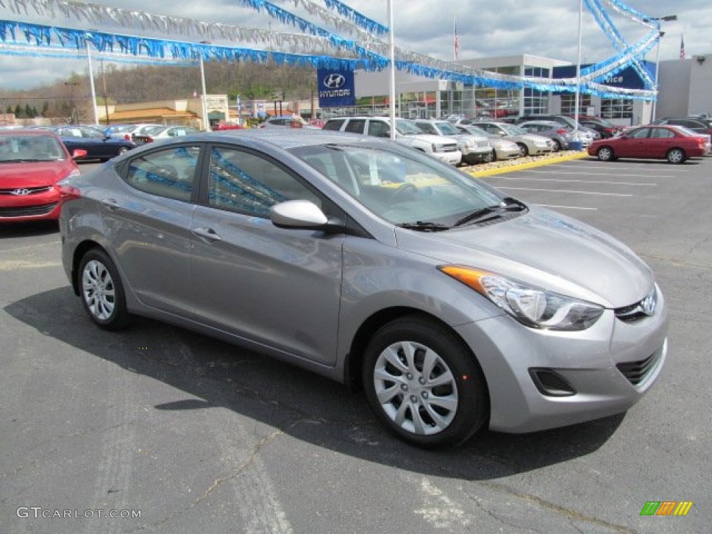 2012 Elantra Limited - Titanium Gray Metallic / Gray photo #1