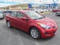 2012 Red Allure Hyundai Elantra GLS  photo #1