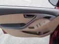 2012 Red Allure Hyundai Elantra GLS  photo #6