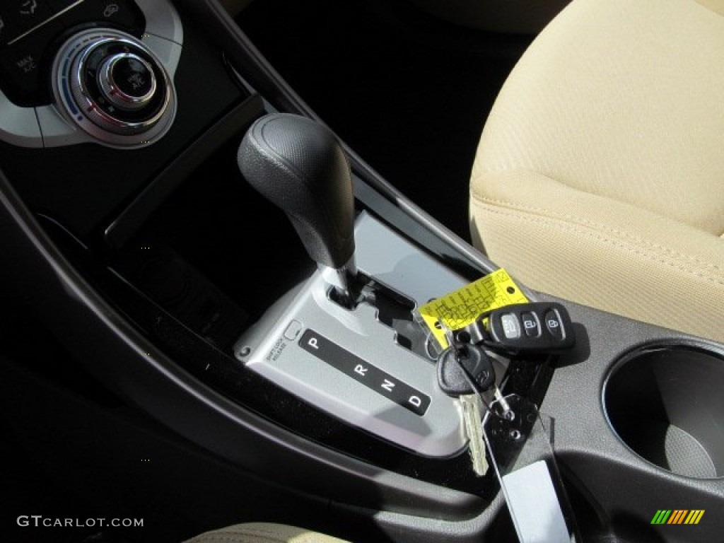 2012 Elantra GLS - Red Allure / Beige photo #9