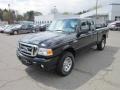 Black - Ranger XLT SuperCab 4x4 Photo No. 3