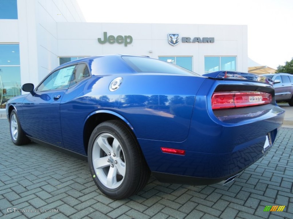 Blue Streak Pearl 2012 Dodge Challenger R/T Exterior Photo #63777438