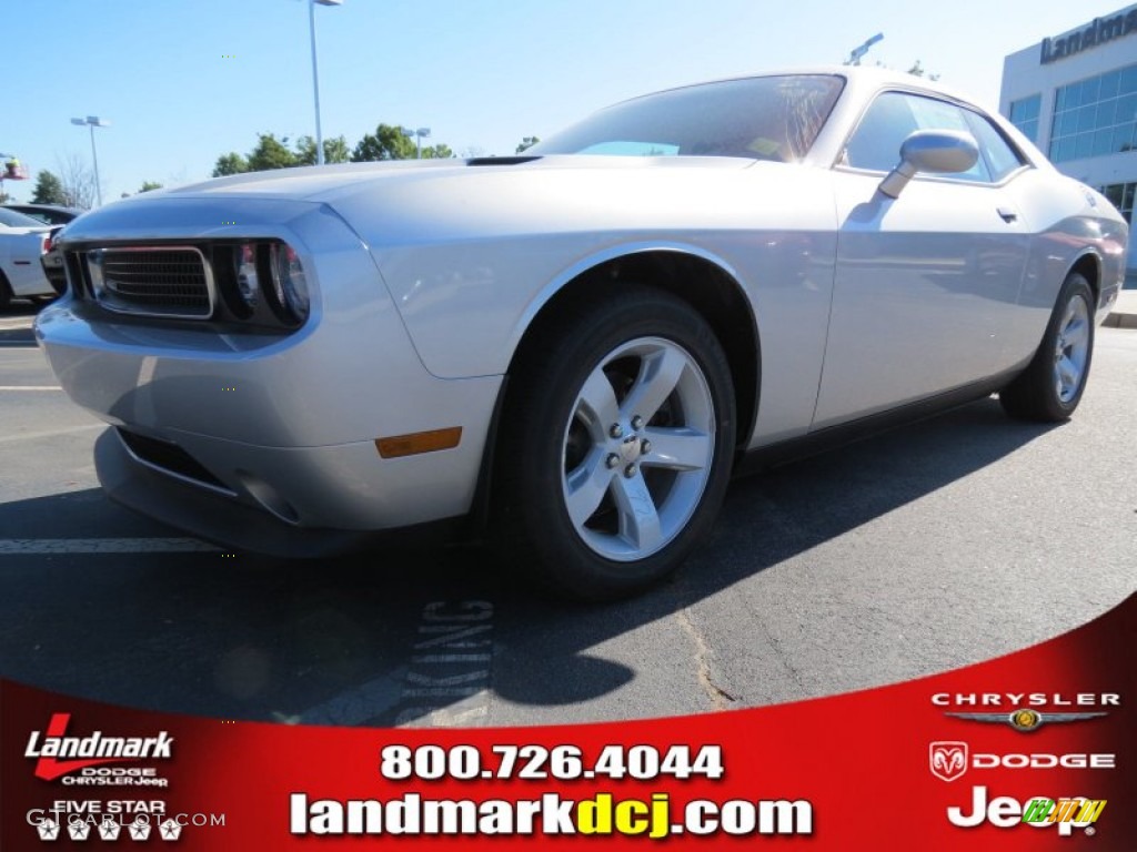 Bright Silver Metallic Dodge Challenger