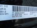 PX8: Pitch Black 2012 Dodge Charger SRT8 Super Bee Color Code