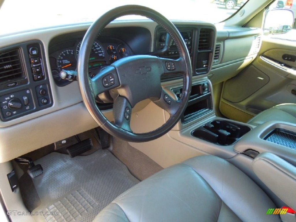 2003 Silverado 1500 LT Extended Cab 4x4 - Summit White / Tan photo #27