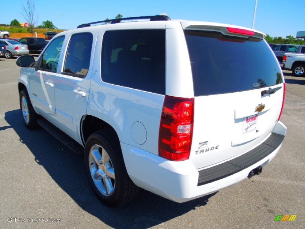 2008 Tahoe LT - Summit White / Light Titanium/Dark Titanium photo #5