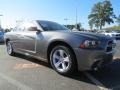 2012 Tungsten Metallic Dodge Charger SE  photo #4