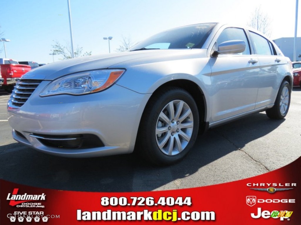 2012 200 Touring Sedan - Bright Silver Metallic / Black photo #1