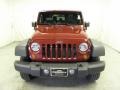 2007 Red Rock Crystal Pearl Jeep Wrangler X 4x4  photo #2