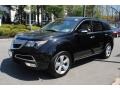 2011 Crystal Black Pearl Acura MDX   photo #7