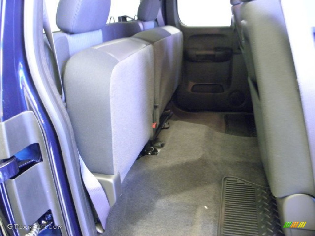 2012 Silverado 1500 LT Extended Cab 4x4 - Imperial Blue Metallic / Ebony photo #25
