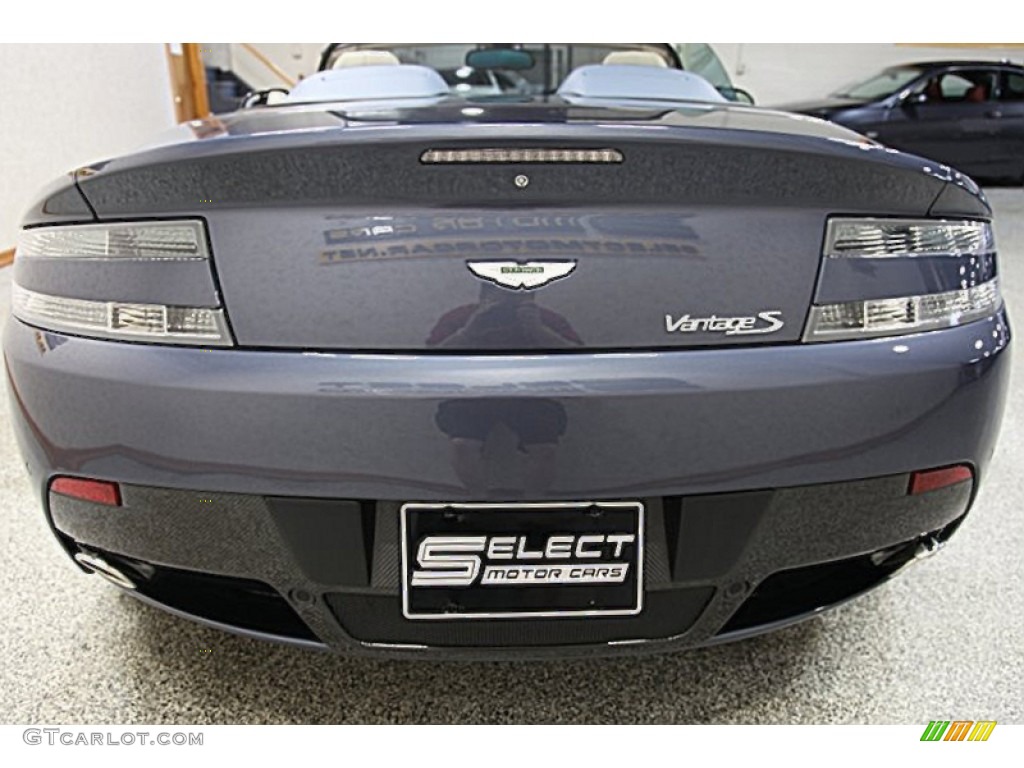 2012 V8 Vantage S Coupe - Slate Blue / Cream Truffle photo #6